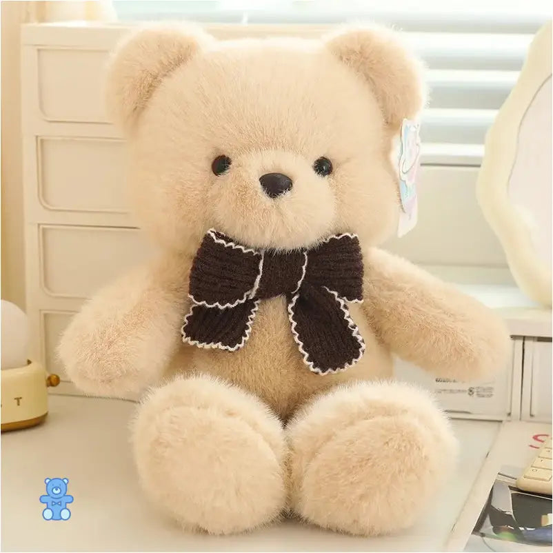 Gros Ours En Peluche Beige