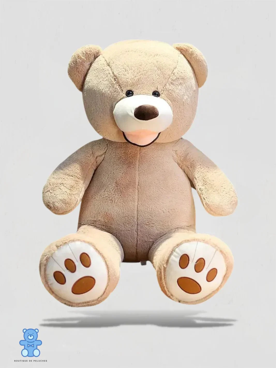 Gros Ours En Peluche Beige