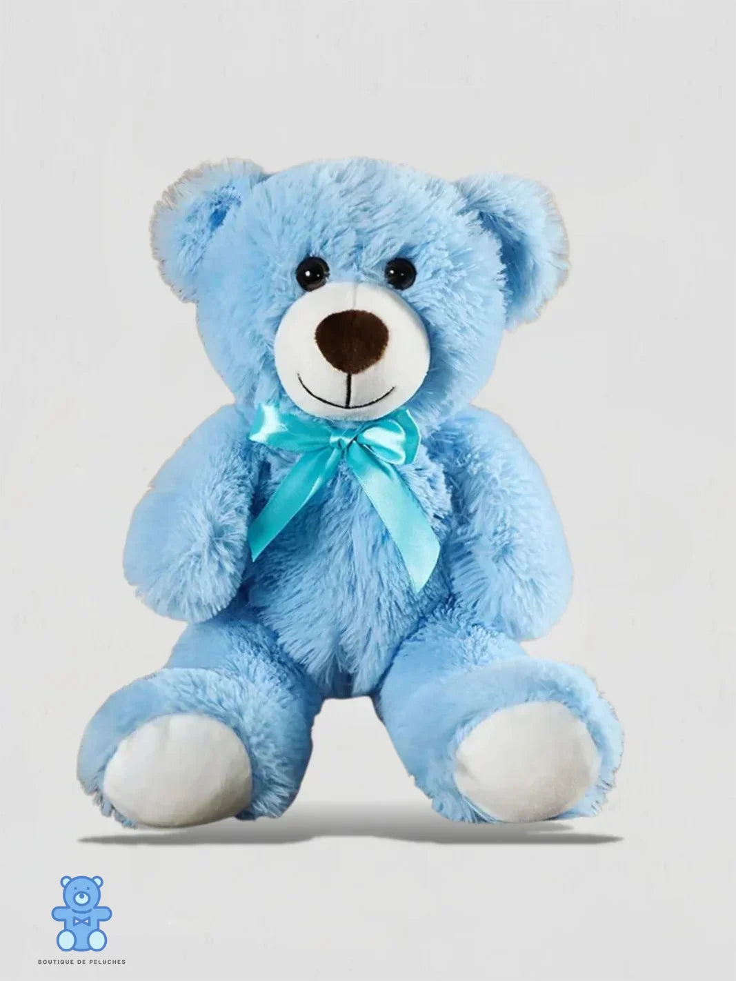 Ours En Peluche Bleu