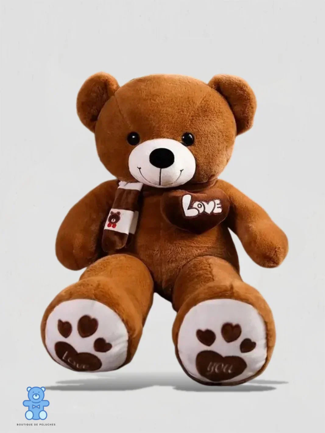 Ours En Peluche Love Géant