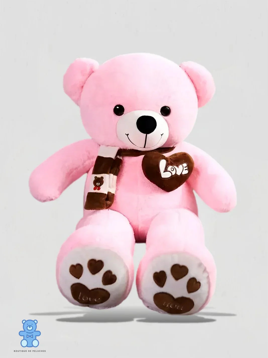 Ours En Peluche Love Géant