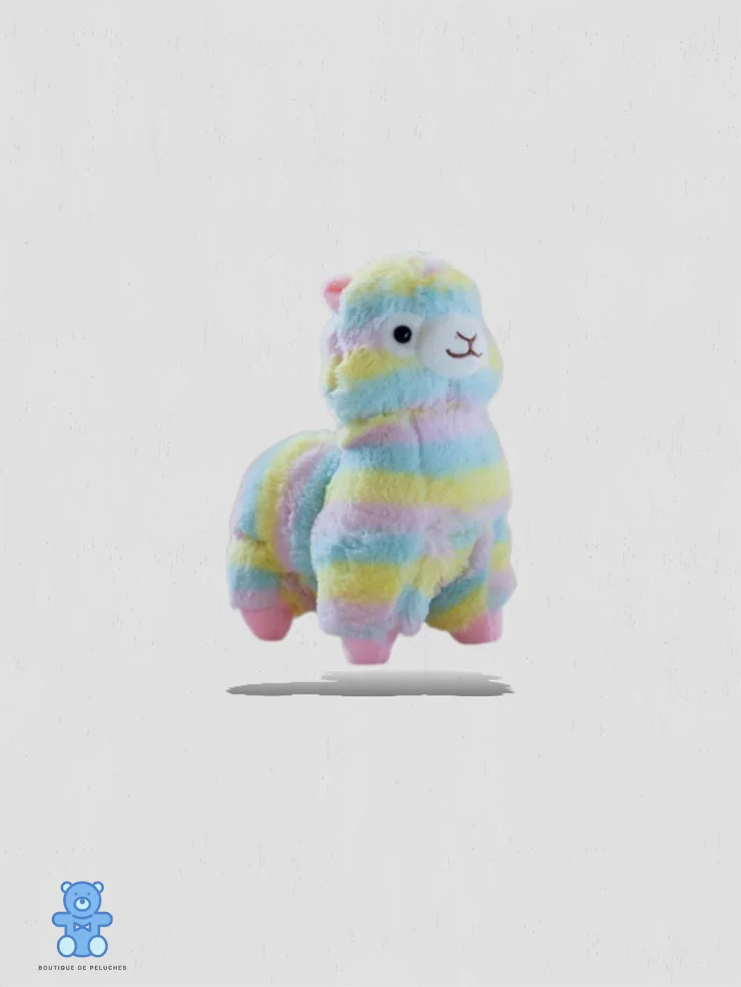 Peluche Alpaga Arc En Ciel