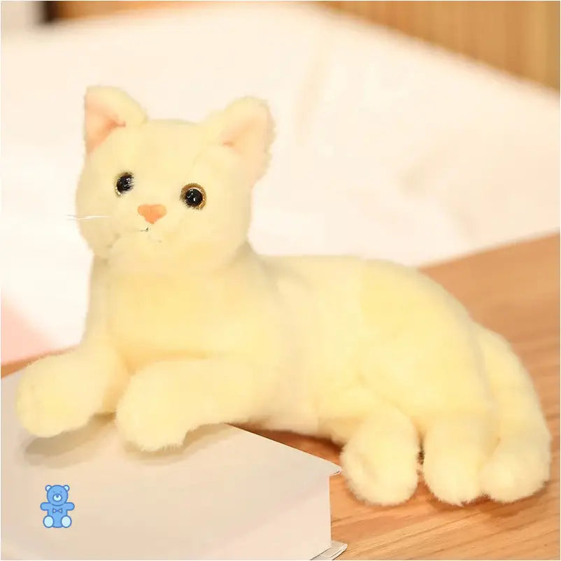Peluche Chat Jaune