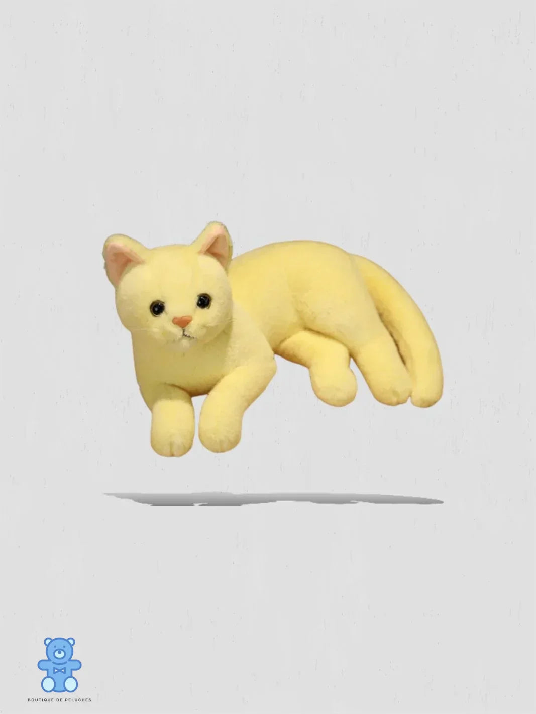 Peluche Chat Jaune