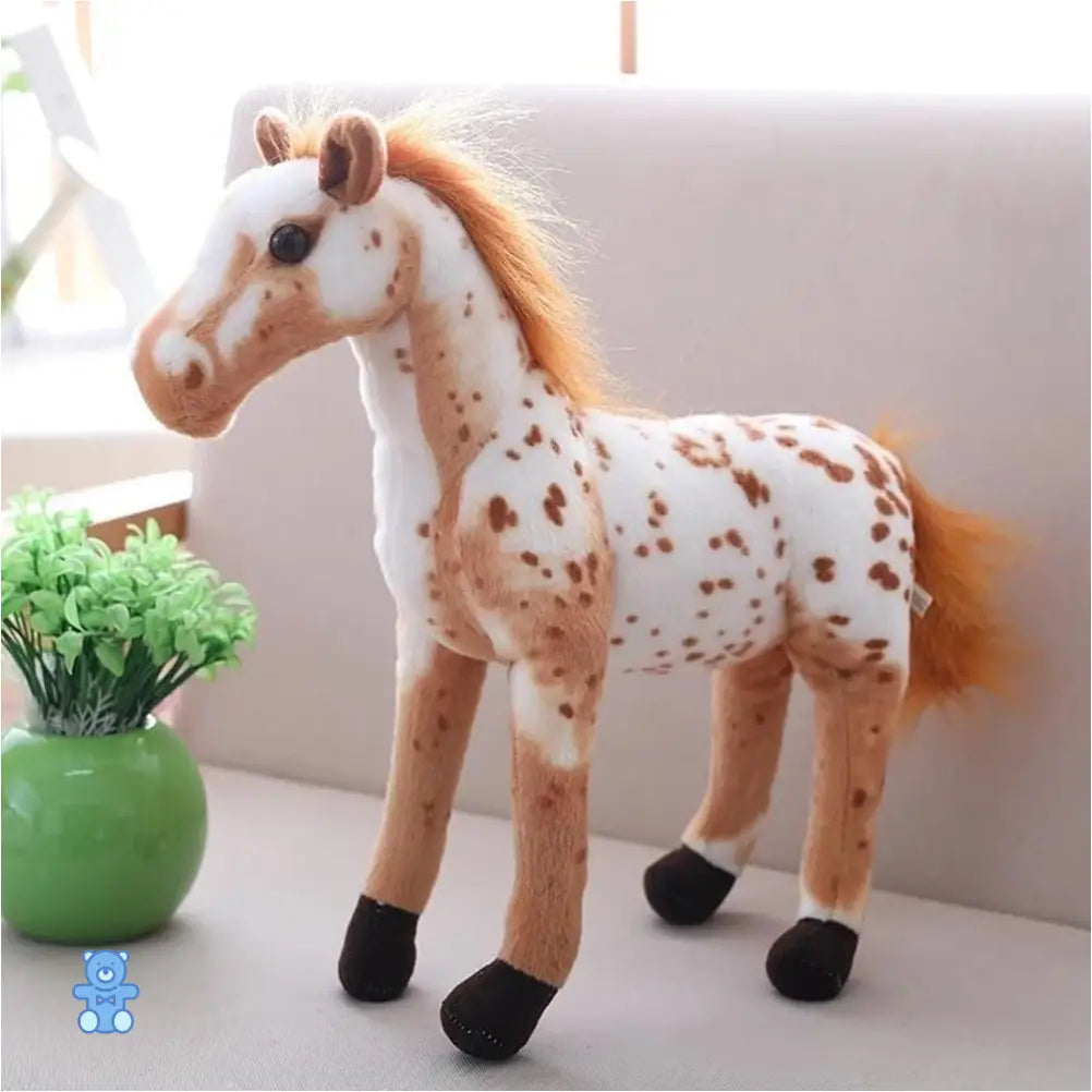 Peluche Cheval Marron