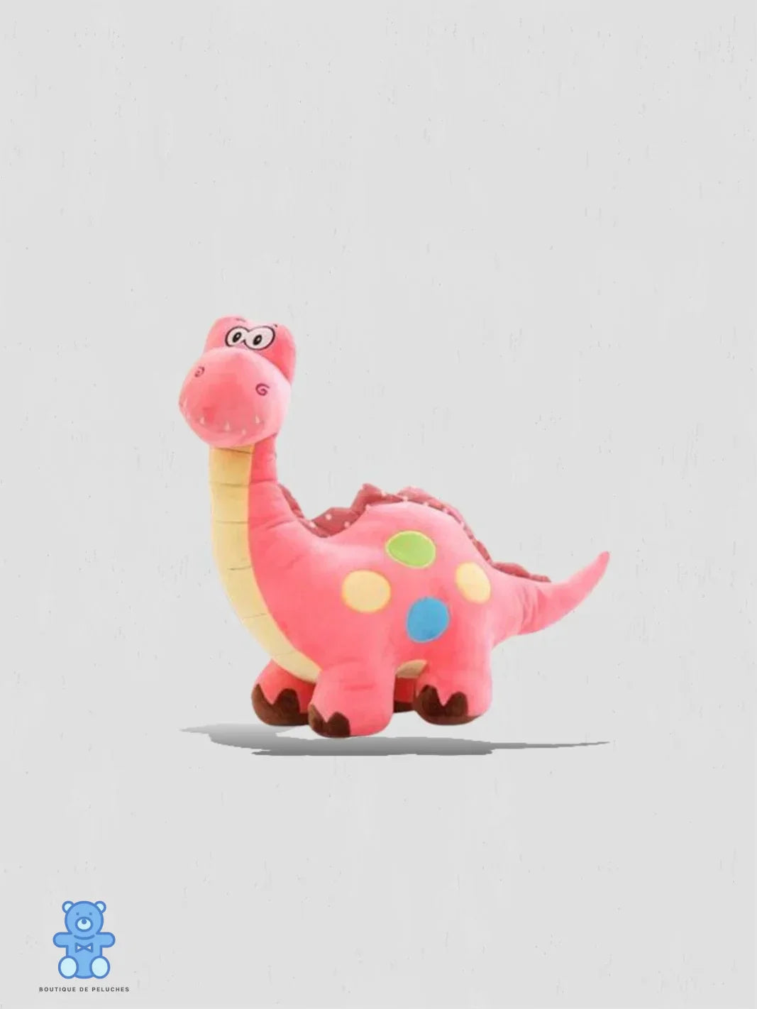 Peluche Dinosaure Rose