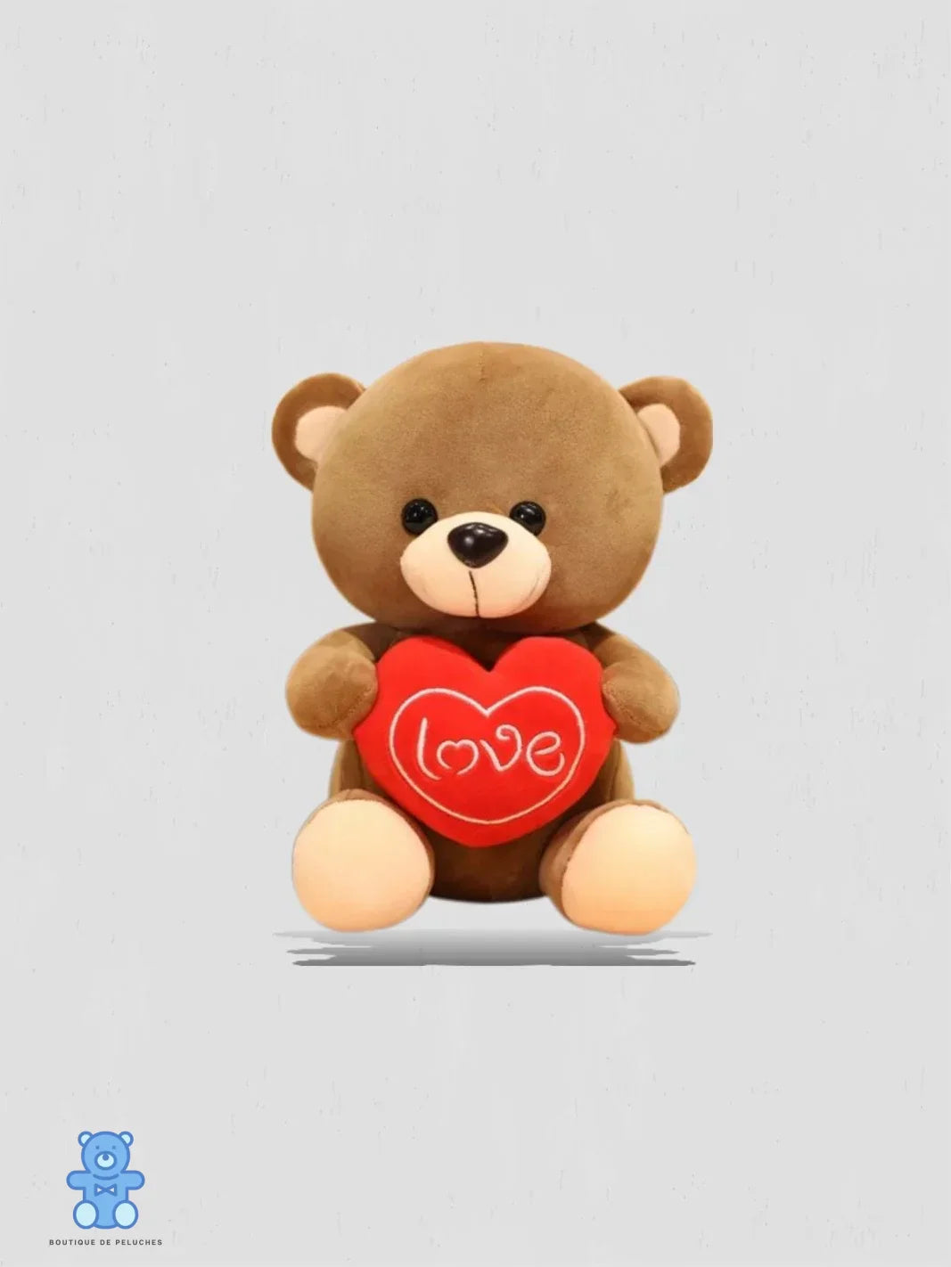 Peluche Rouge Gros Yeux