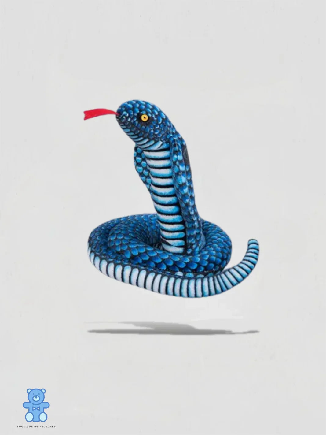 Peluche Serpent Bleu