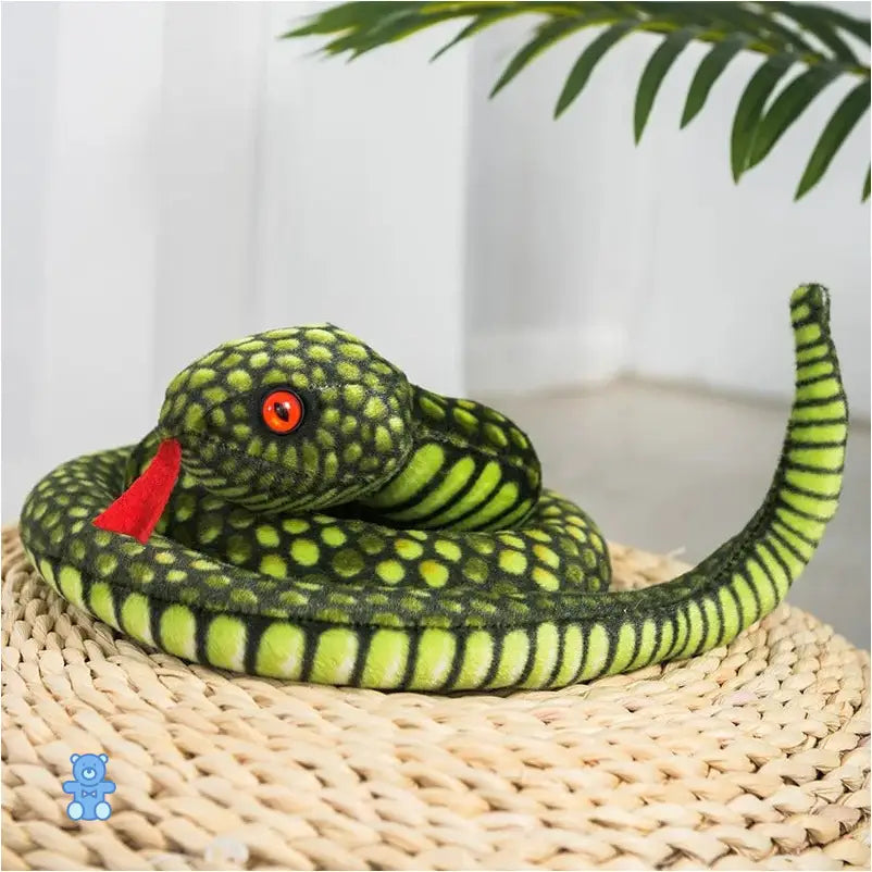 Peluche Serpent Vert