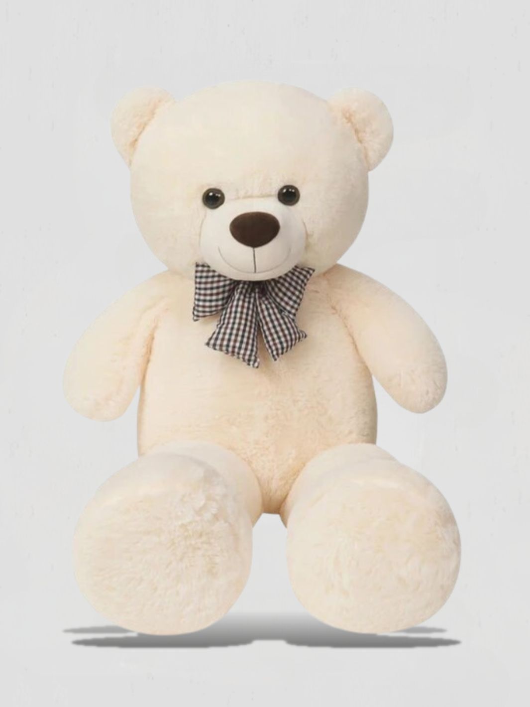 Ours en peluche blanc géant<br> Zazou l'ours blanc 105 cm