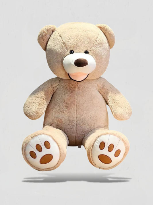 Gros ours en peluche beige<br>Koko l'ours beige 130 cm
