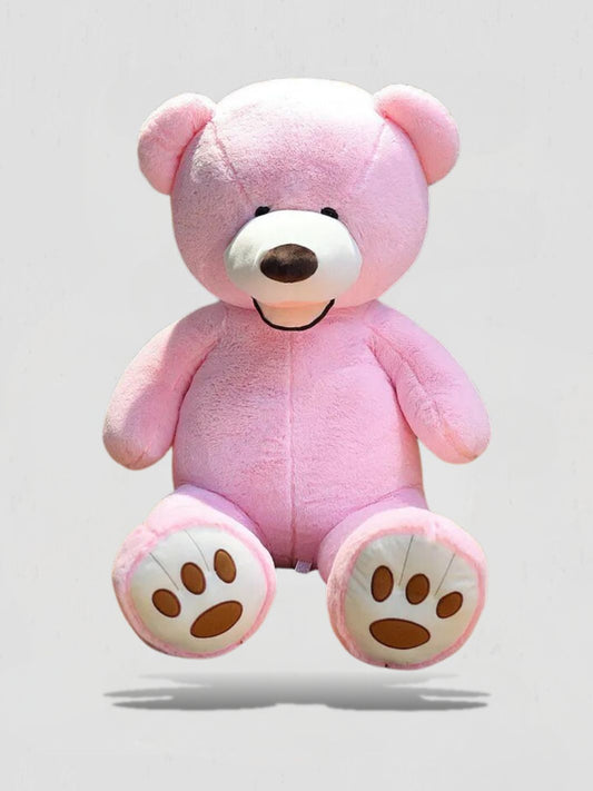 Grosse peluche rose <br> Loulou la grosse peluche 100 cm