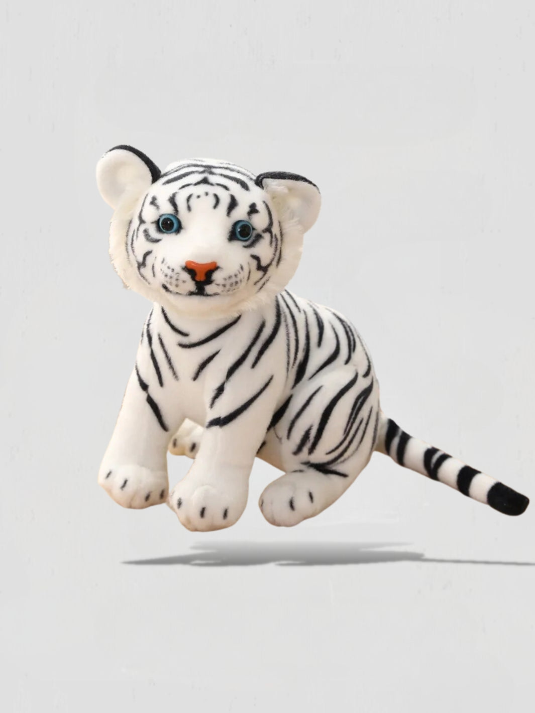 Peluche tigre blanc<br>Blaze le tigre blanc 23 cm