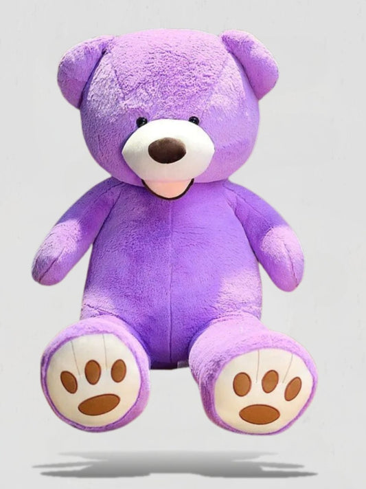 Ours en peluche géant violet <br> Coco l'ours violet 200 cm