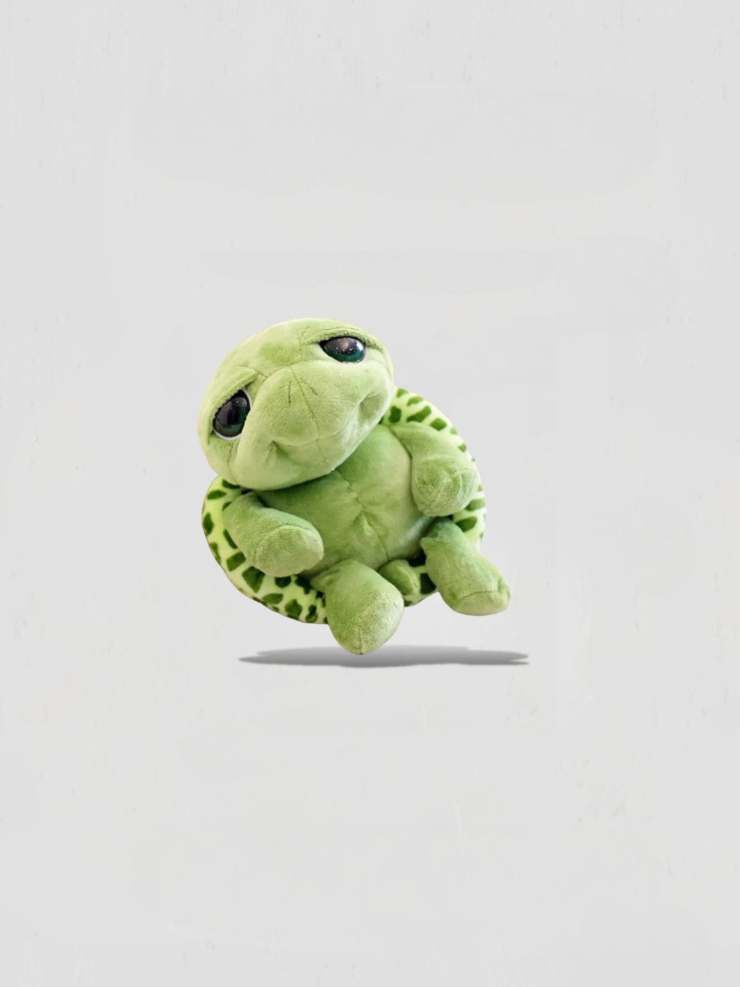 Peluche tortue gros yeux <br> Speedy la tortue 20 cm