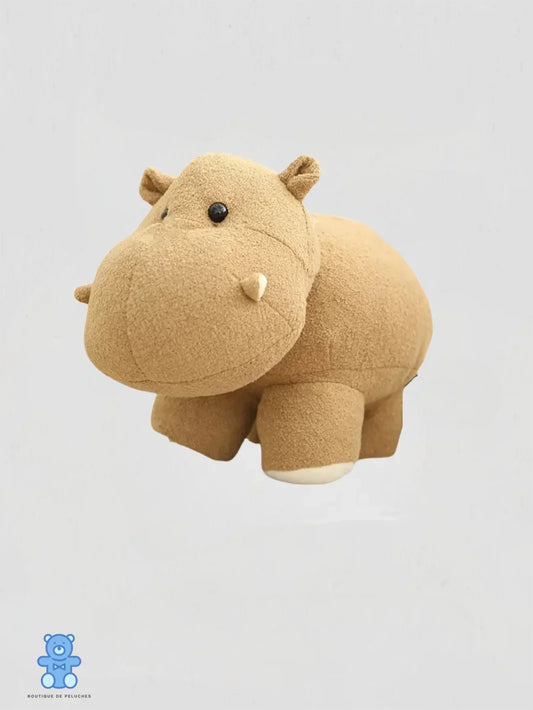 Gros Hippopotame en Peluche