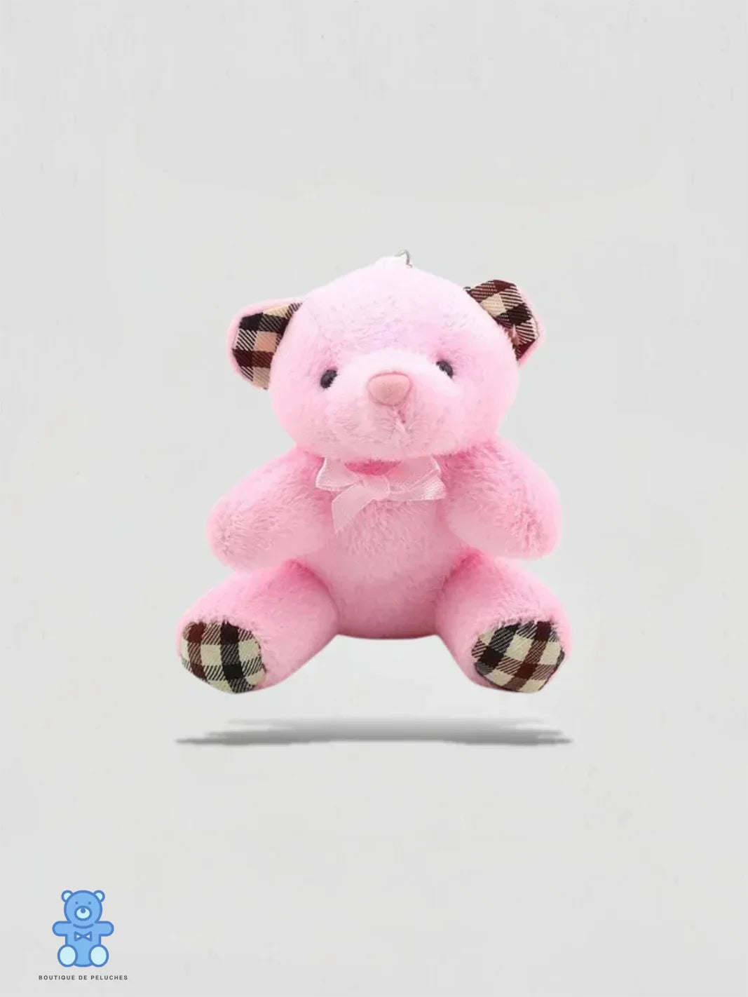 Mini Ours En Peluche Rose