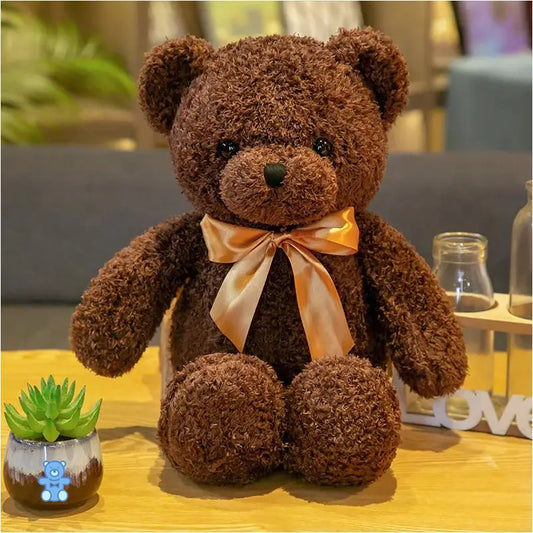 Ours En Peluche Marron Foncé