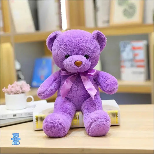 Ours en Peluche Violet