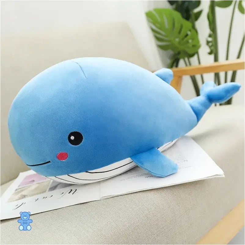 Peluche Baleine Bleue