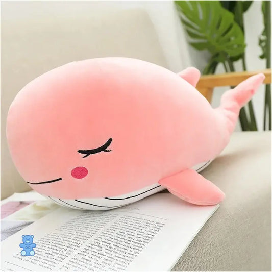 Peluche Baleine Rose