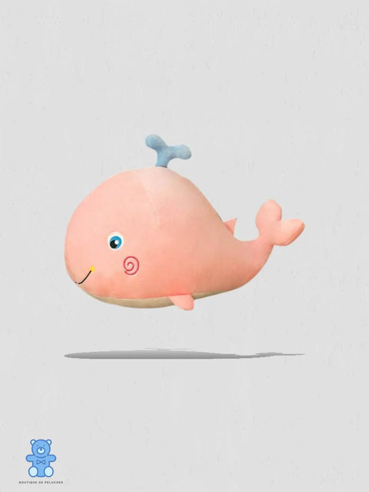 Peluche Baleine Rose