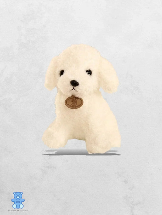 Peluche Chien Blanc