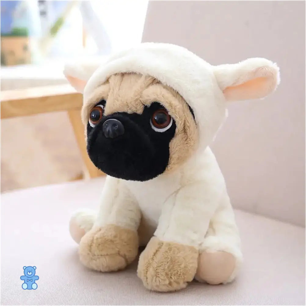 Peluche Chien Gros Yeux