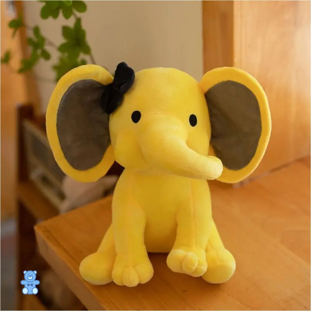 Peluche Éléphant Jaune