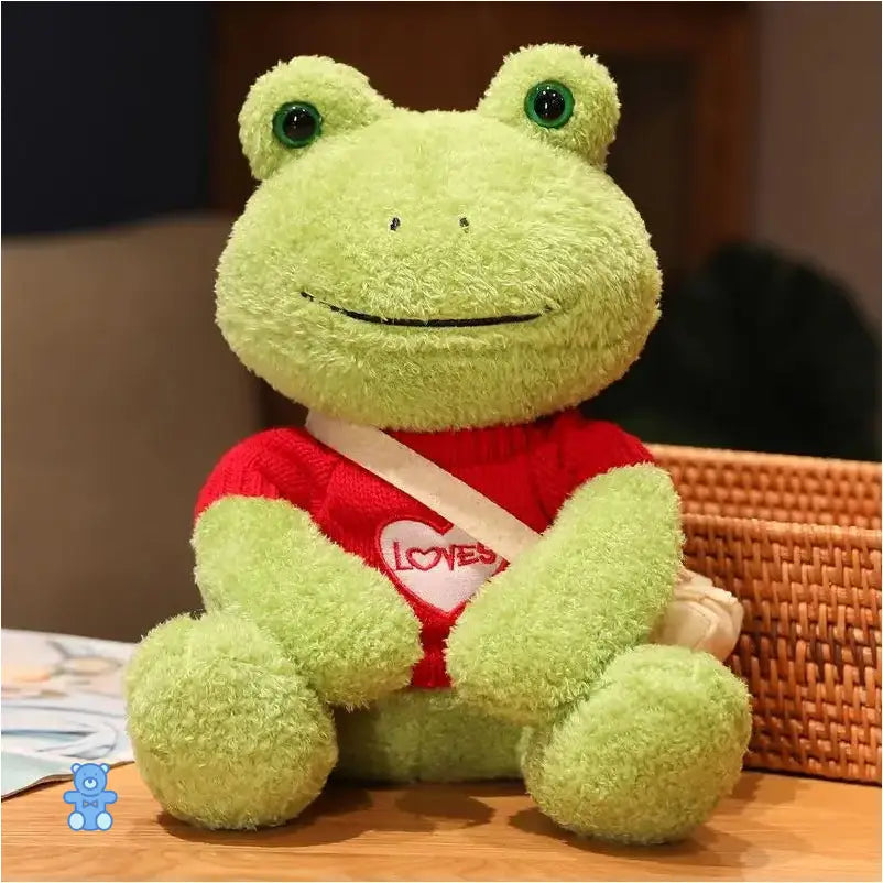 Peluche Grenouille Habillée