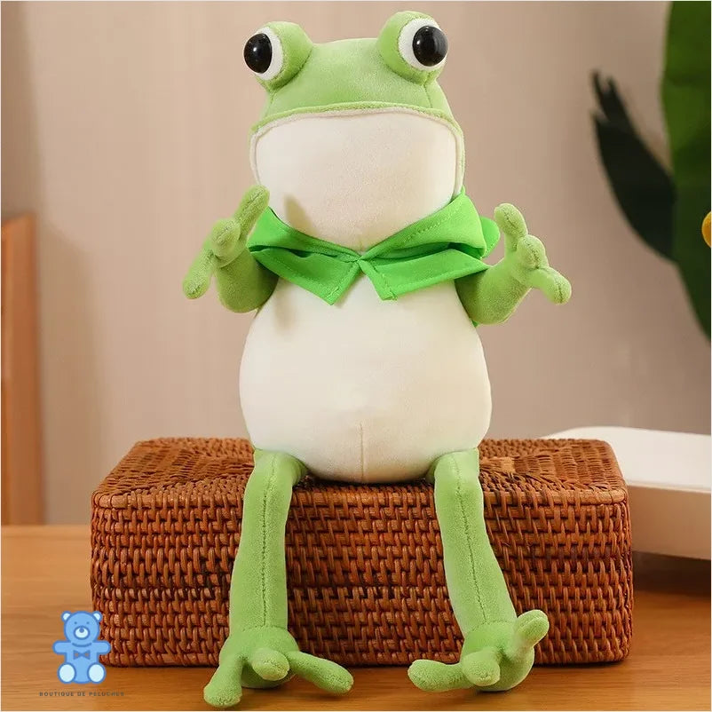 Peluche Grenouille Verte