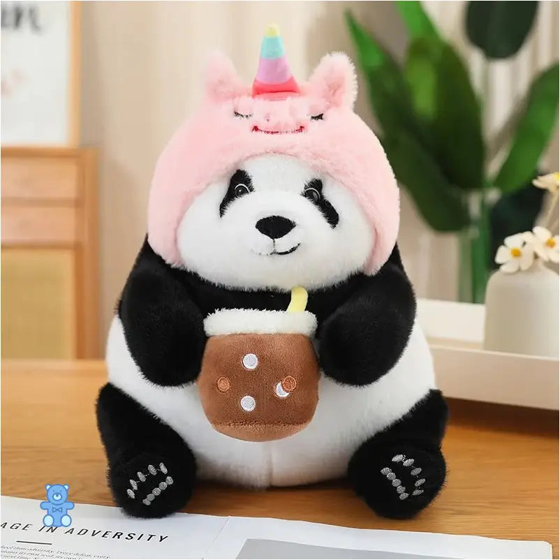 Peluche Panda Rose