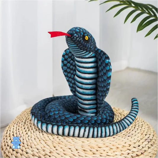 Peluche Serpent Bleu