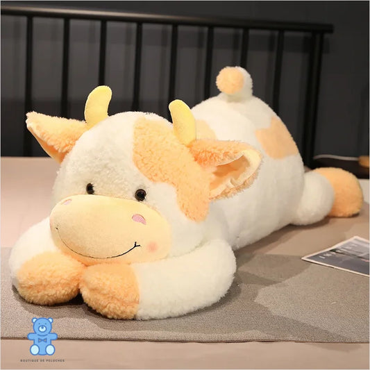 Peluche Vache Orange