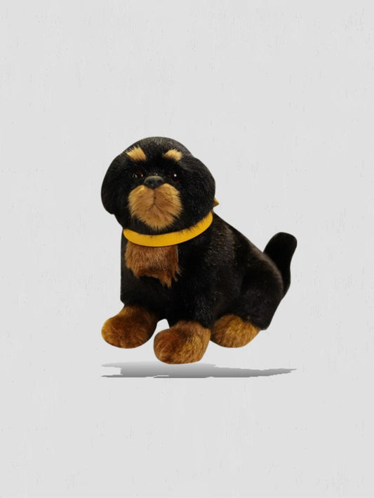 Peluche rottweiler  Noir