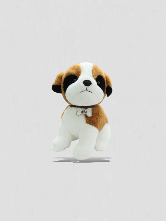 Peluche saint bernard Marron Clair